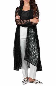 SAACHI Medallion Lace Duster