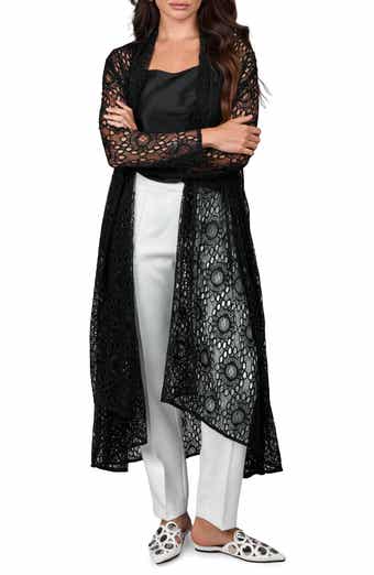 SAACHI Medallion Lace Duster