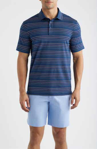Stripe Performance Golf Polo