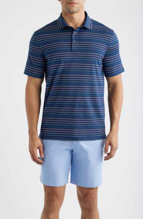 Stripe Performance Golf Polo