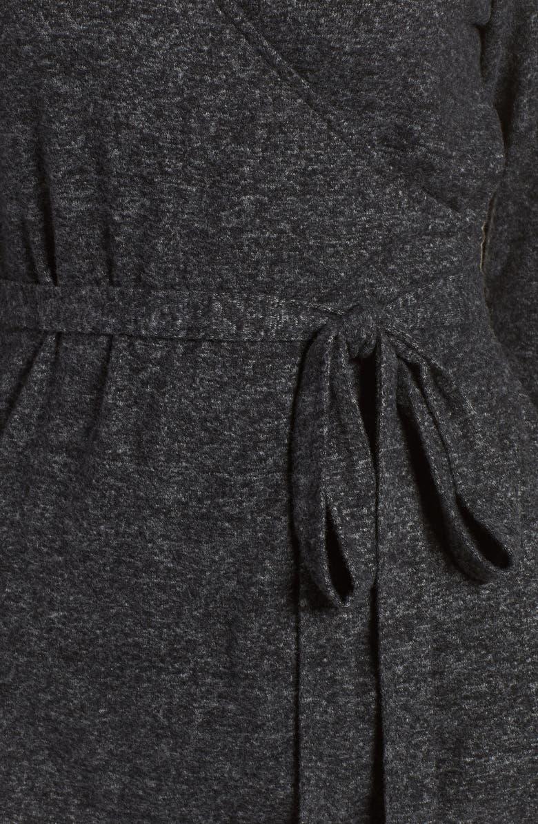 Trouvé Wrap Sweater, Alternate, color, 