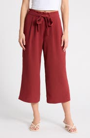 DR2 by Daniel Rainn Crop Wide Leg Pants