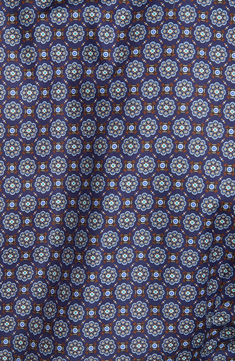 Eton Slim Fit Medallion Dress Shirt, Alternate, color, 