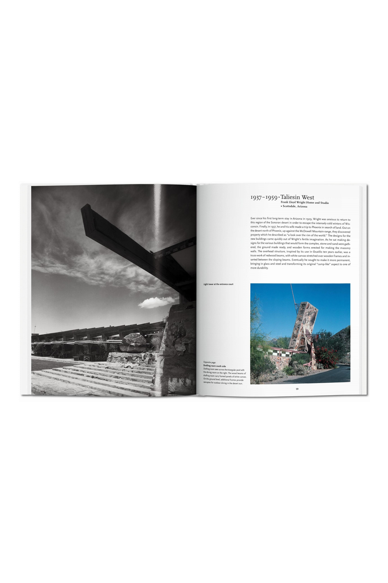 F L Wright Book, Alternate, color, White