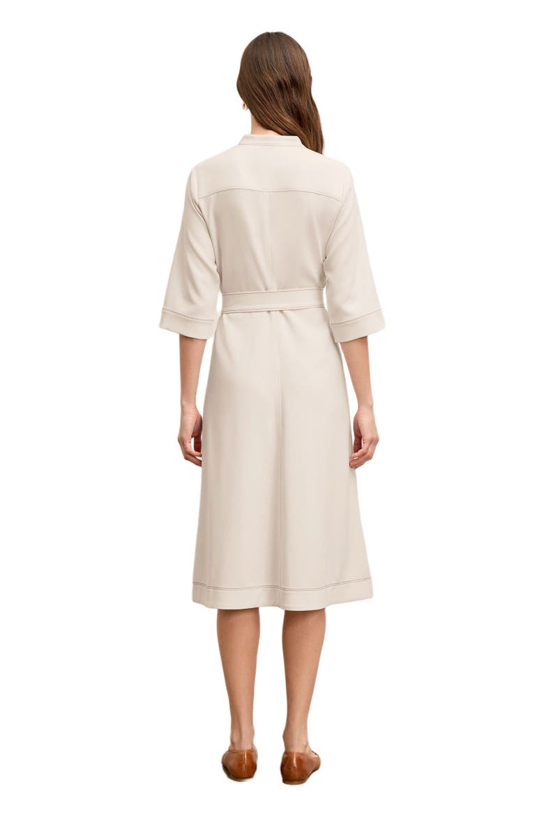 Lauleh Dress, Alternate, color, Eggshell