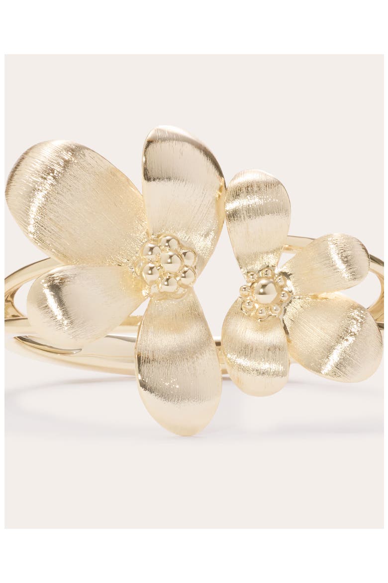 Anya Flower Bracelet, Alternate, color, GOLD