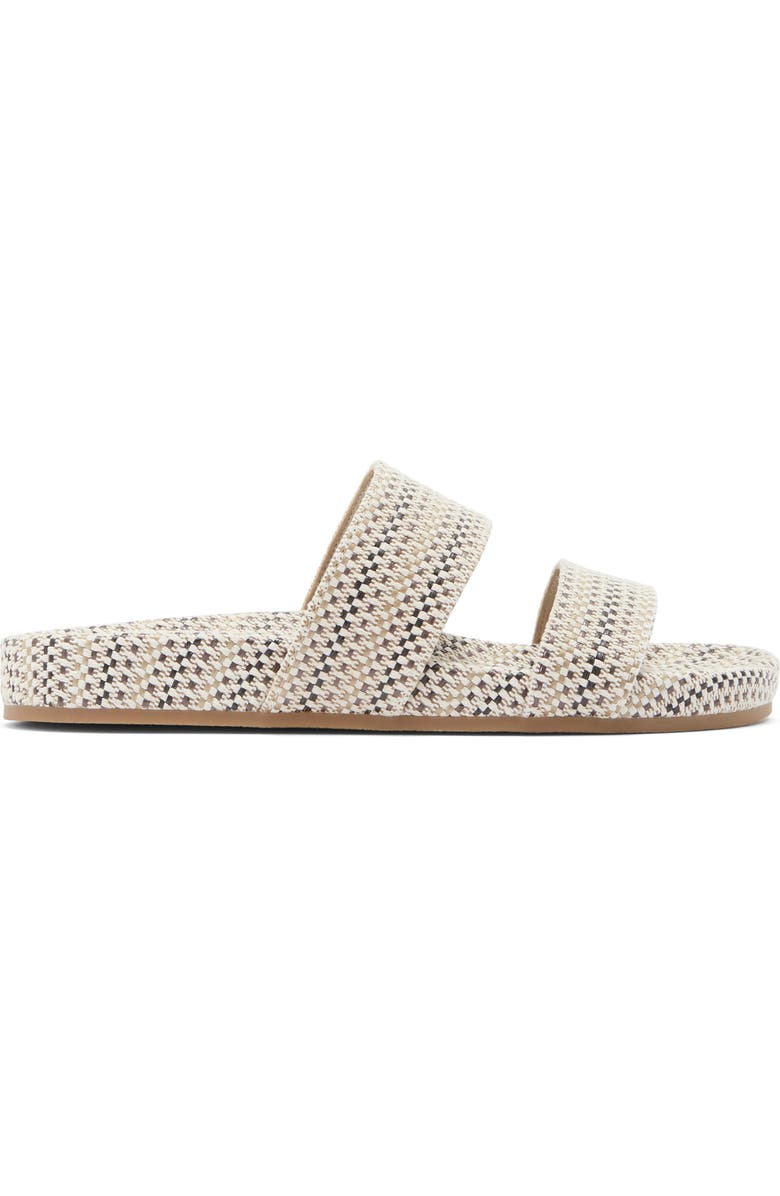 Abound Katherinea Slide Sandal, Alternate, color, Black - Beige Natural