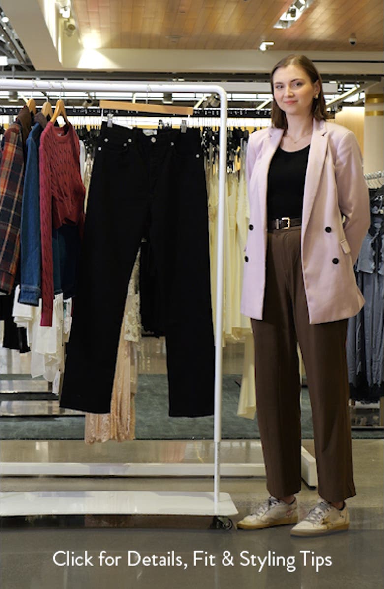 '90s Pinch High Waist Straight Leg Jeans, sales video thumbnail