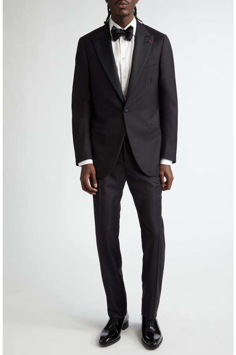 Sanita Wool Tuxedo, Main, color, BLACK