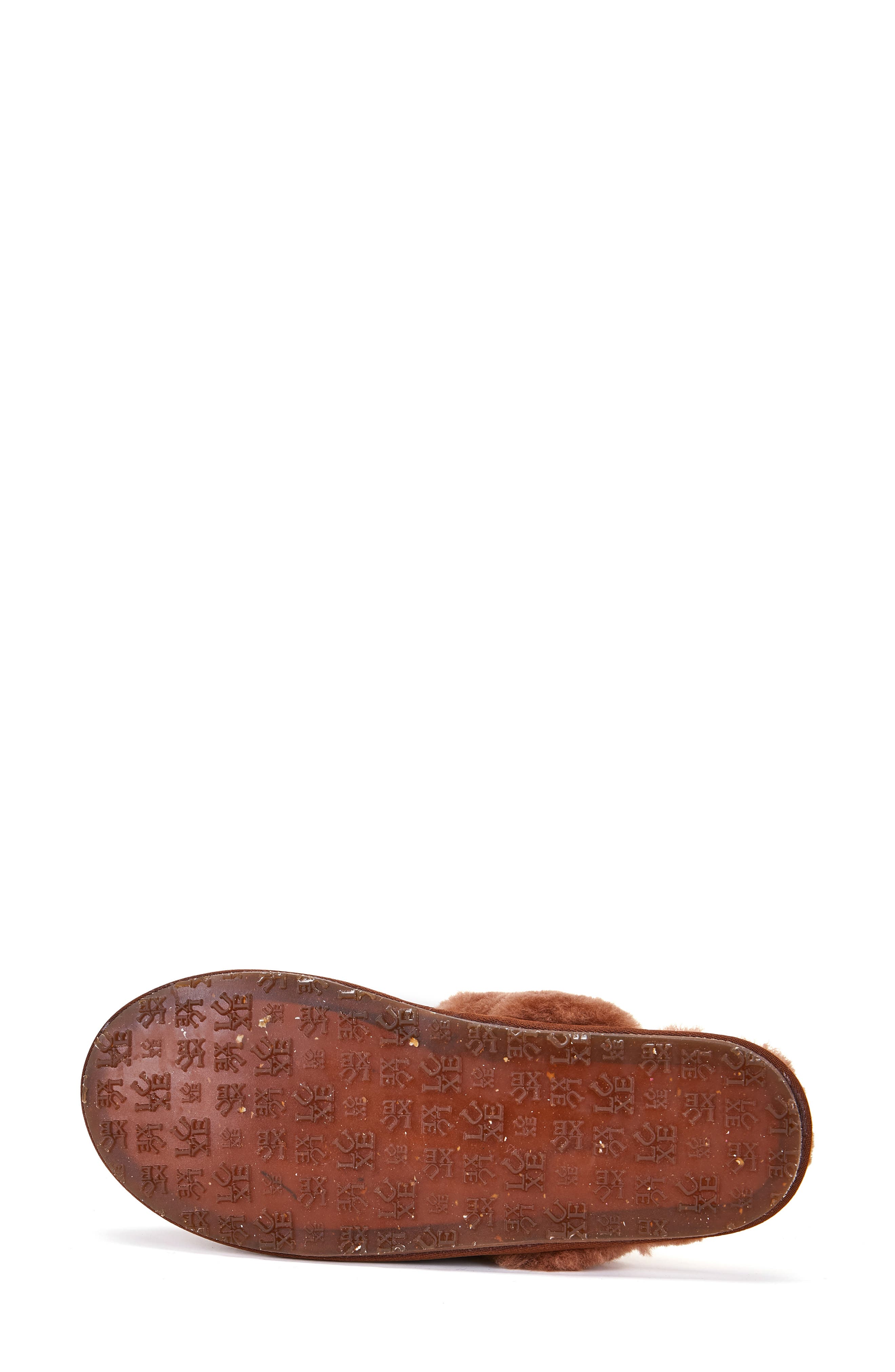 Genuine Shearling Mule Slipper, Alternate, color, WHISKY