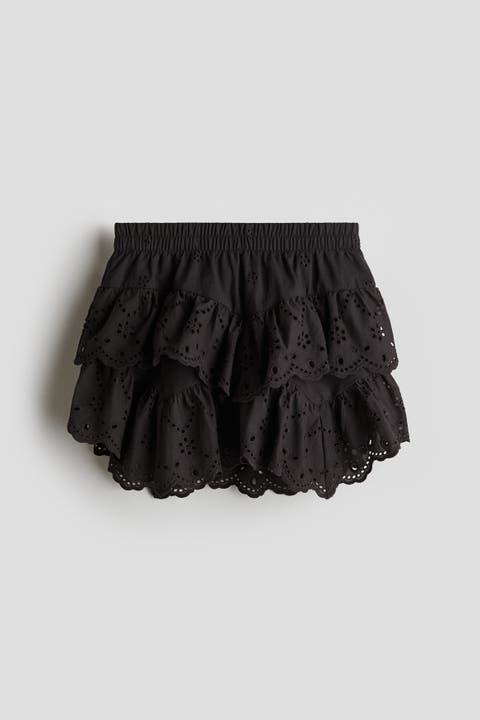 Broderie Anglaise Cotton Skirt