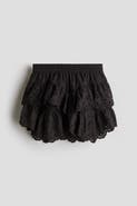 H&M Broderie Anglaise Cotton Skirt