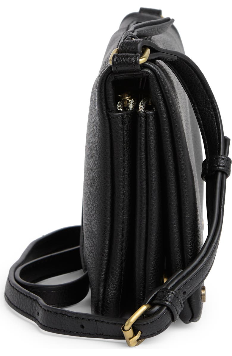 Street Level Medium Faux Leather Crossbody Bag, Alternate, color,