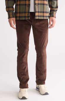 Lucky Brand 121 Slim Straight Corduroy Pants