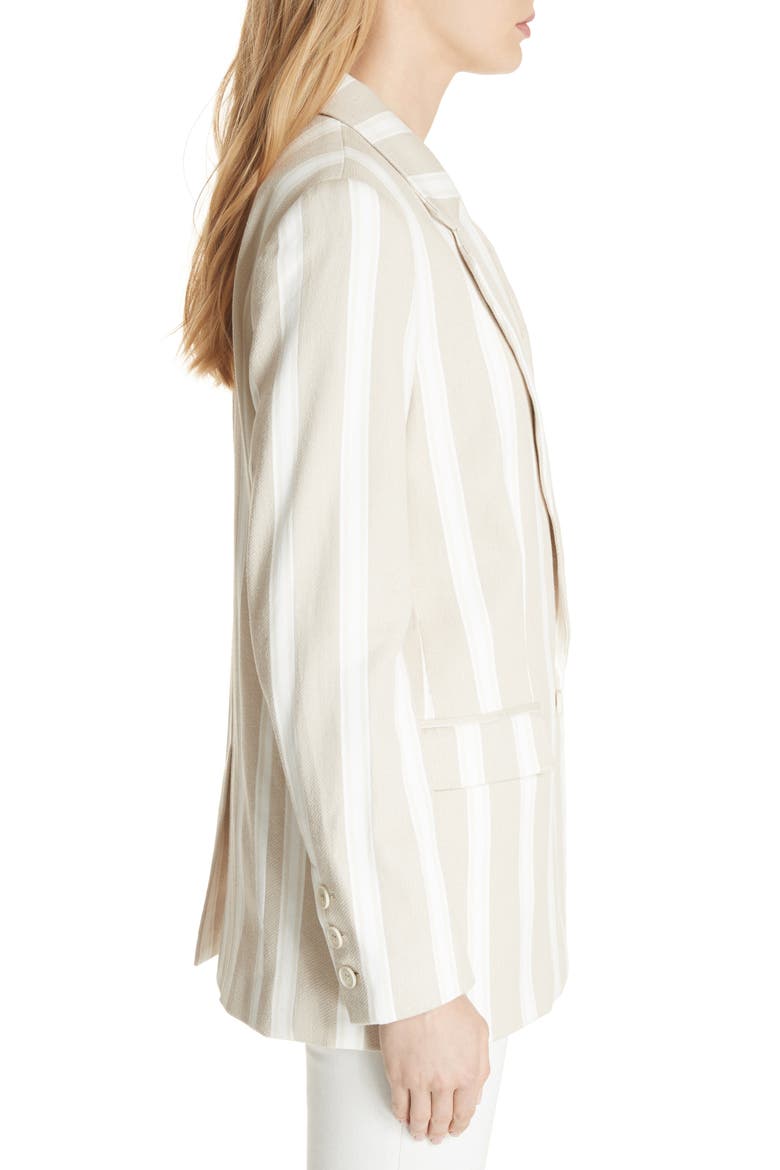 Uptown Girl Blazer, Alternate, color, IVORY COMB