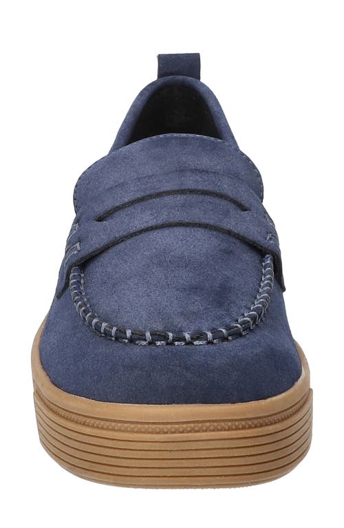 Bella Vita Bo Penny Loafer In Blue
