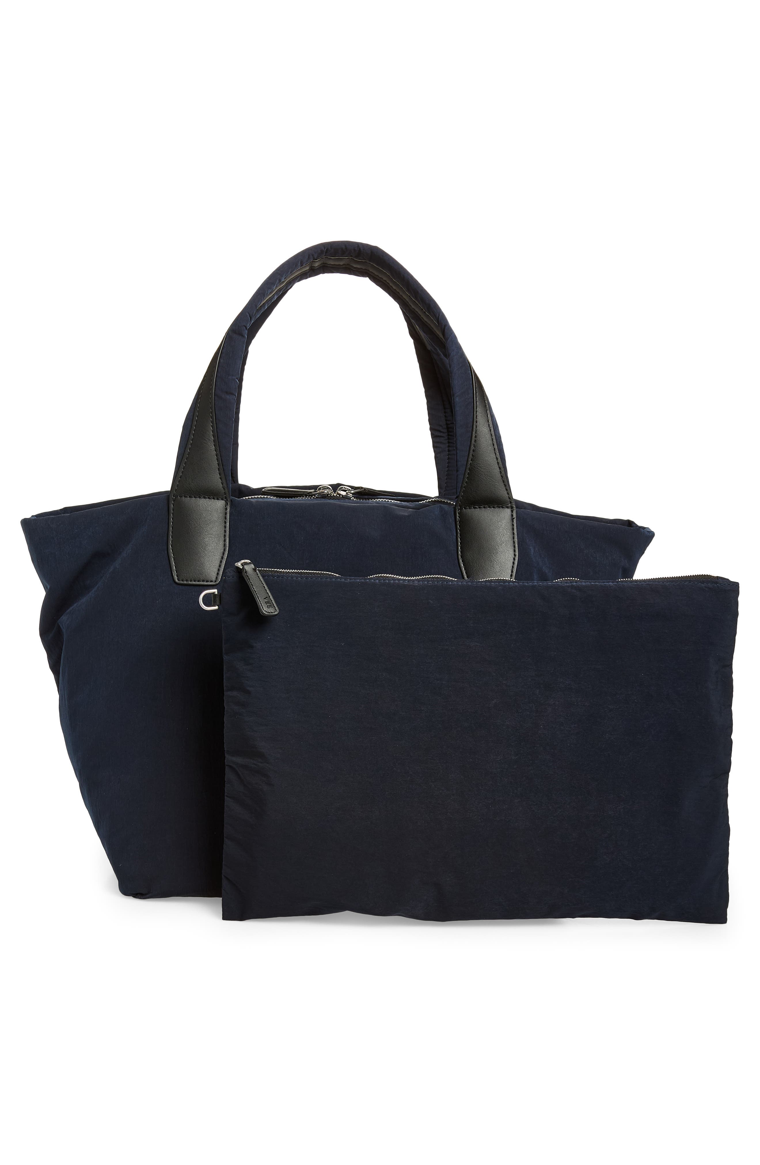 VeeCollective Medium Essence Trench Tote, Alternate, color, Midnight Trench Blue