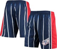 Mitchell & Ness Men's Mitchell & Ness Blue Houston Rockets 1996 Hardwood Classics 75th Anniversary Swingman Shorts