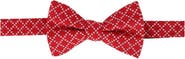Trafalgar Rowan Geometric Pattern Silk Bow Tie
