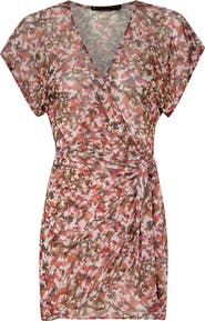 ViX Paula Hermanny Naia Emily Cover-Up Wrap Dress