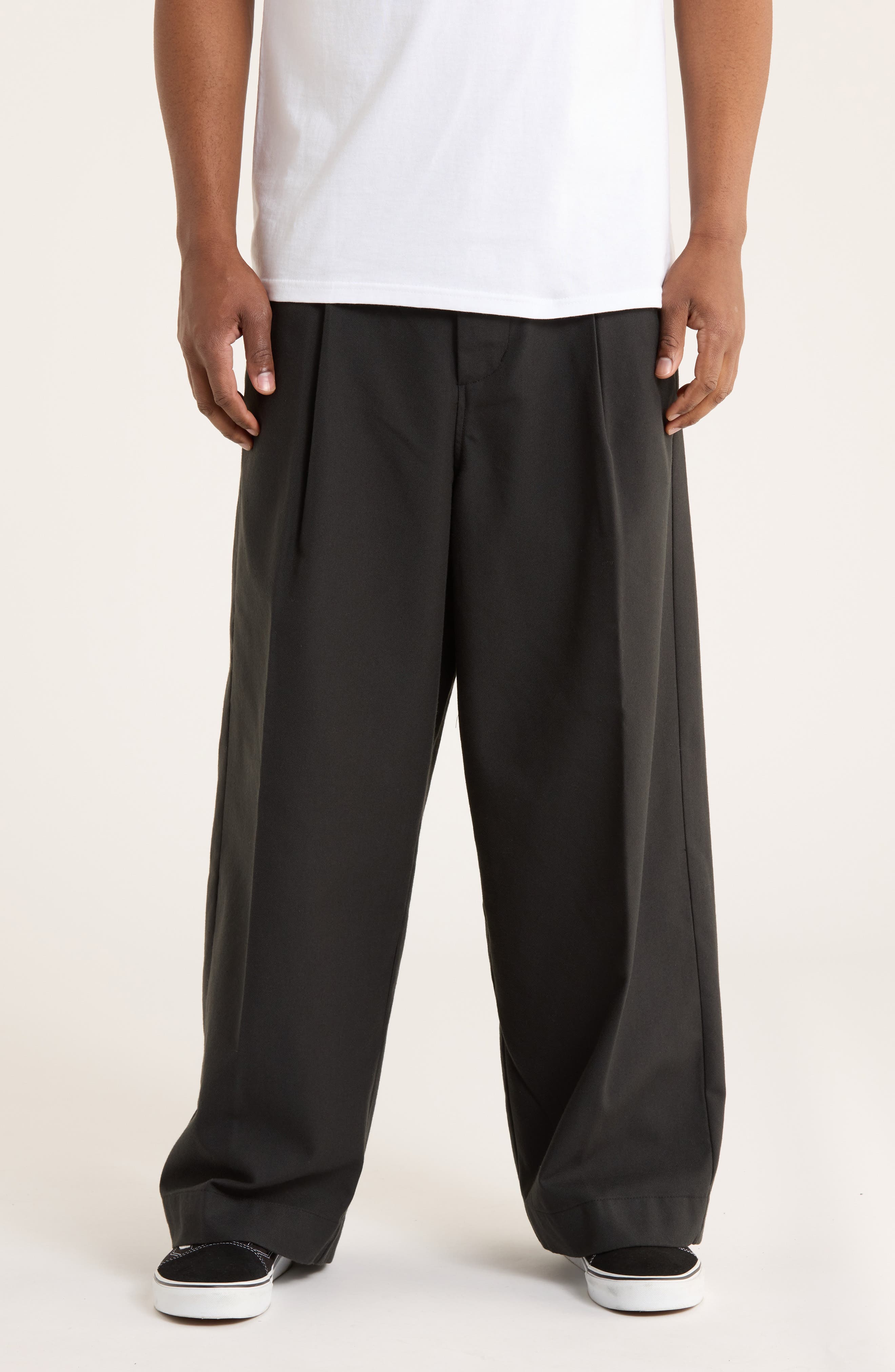 Obey Oliver Pleated Twill Pants