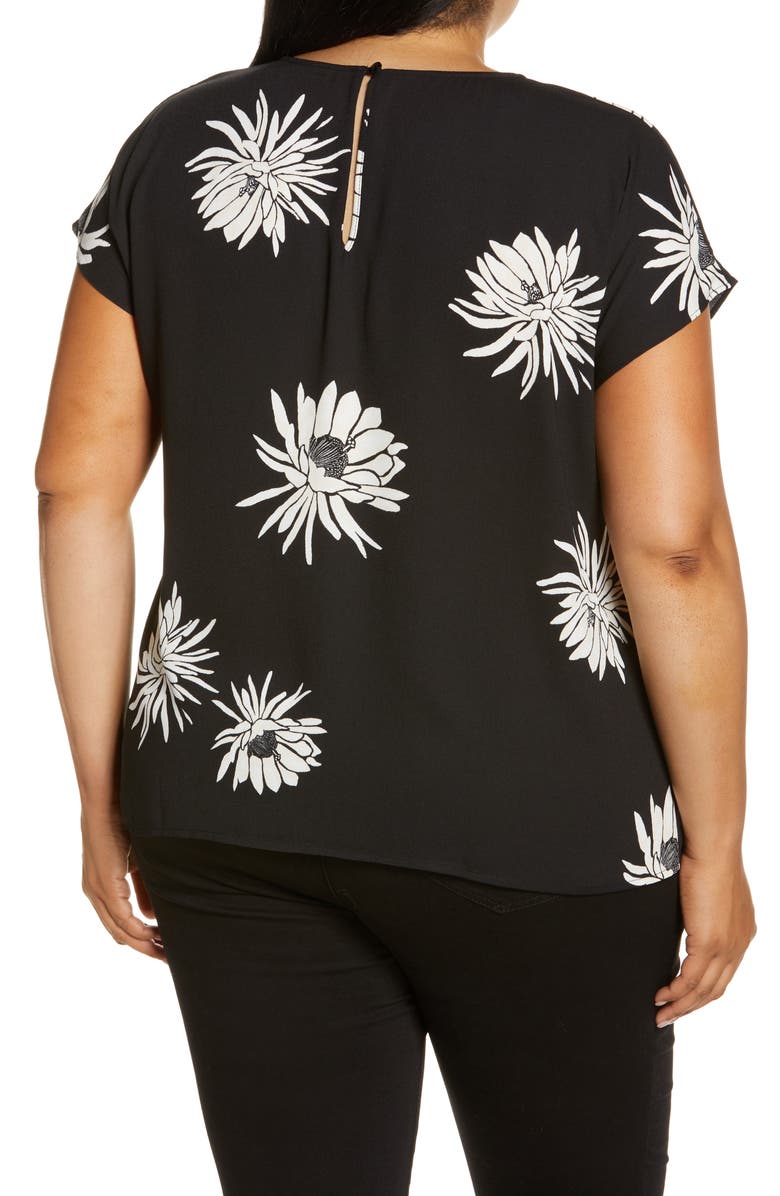 Halogen<sup>®</sup> Cap Sleeve Blouse, Alternate, color, 