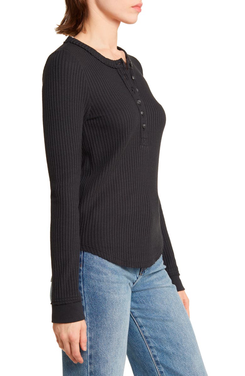 Faherty Legend Après Waffle Henley, Alternate, color,