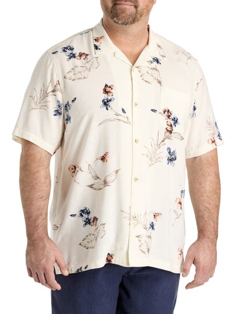 Big & Tall Veracruz Cay Vintage Flora Sport Shirt