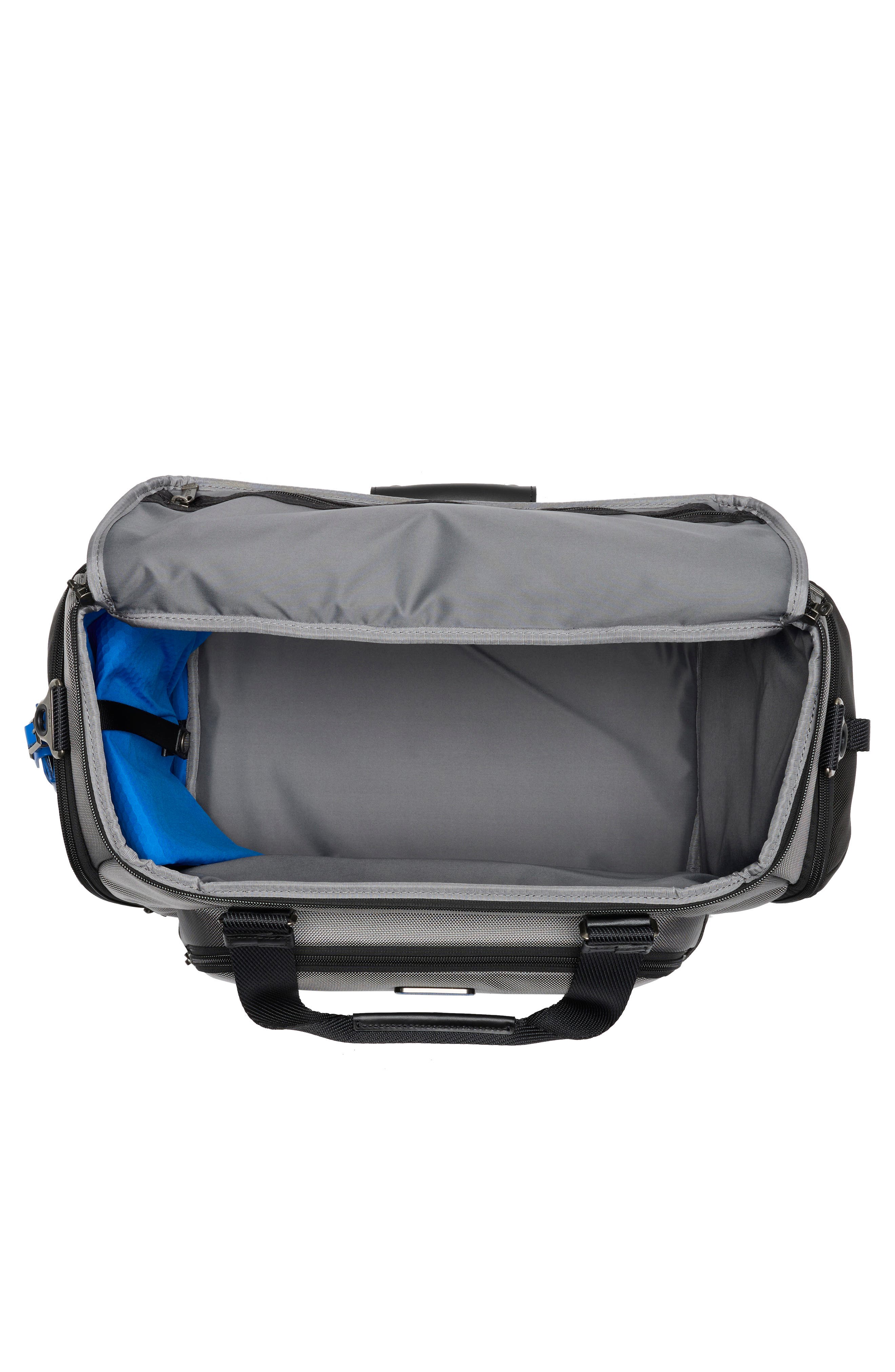 TUMI Charge Duffle Bag, Alternate, color, Dark Graphite/ Blue