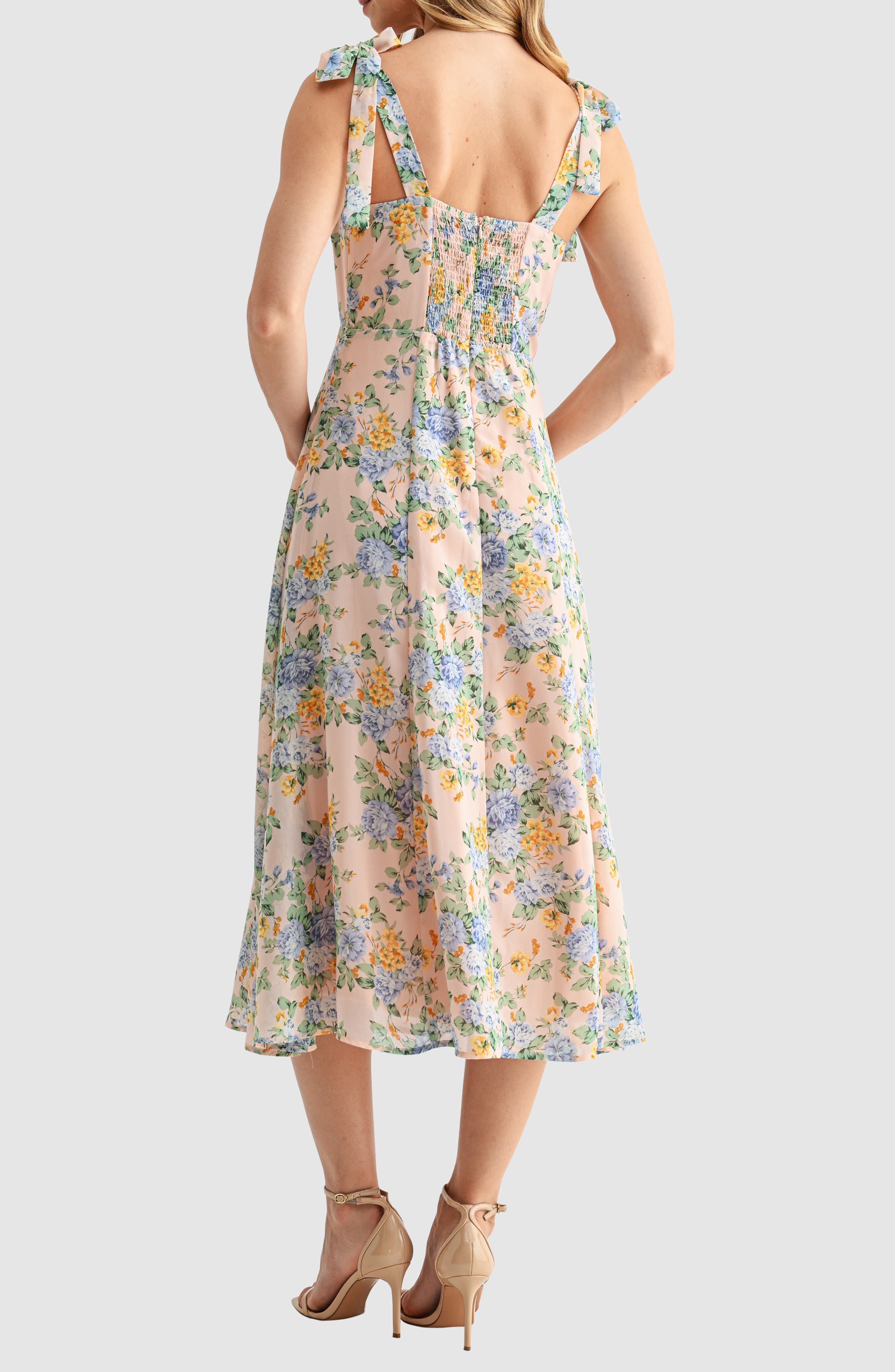 Tie Strap Midi Dress - image 4