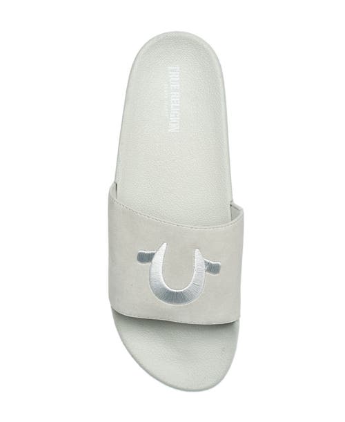 True Religion Asap Logo Slide In Grey