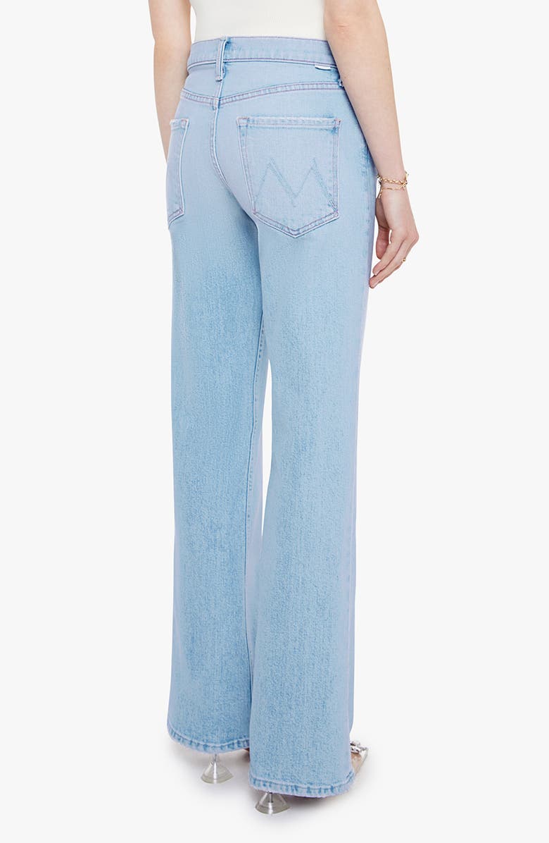 MOTHER The Bookie Sneak Bootcut Jeans, Alternate, color, Cool As A Cat