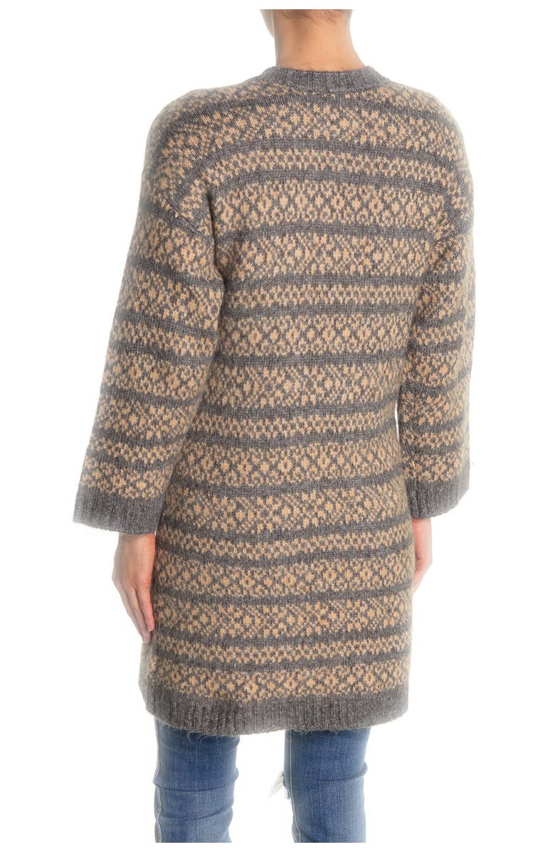 BB Dakota by Steve Madden To Be Fair-Isle Cardigan, Alternate, color,