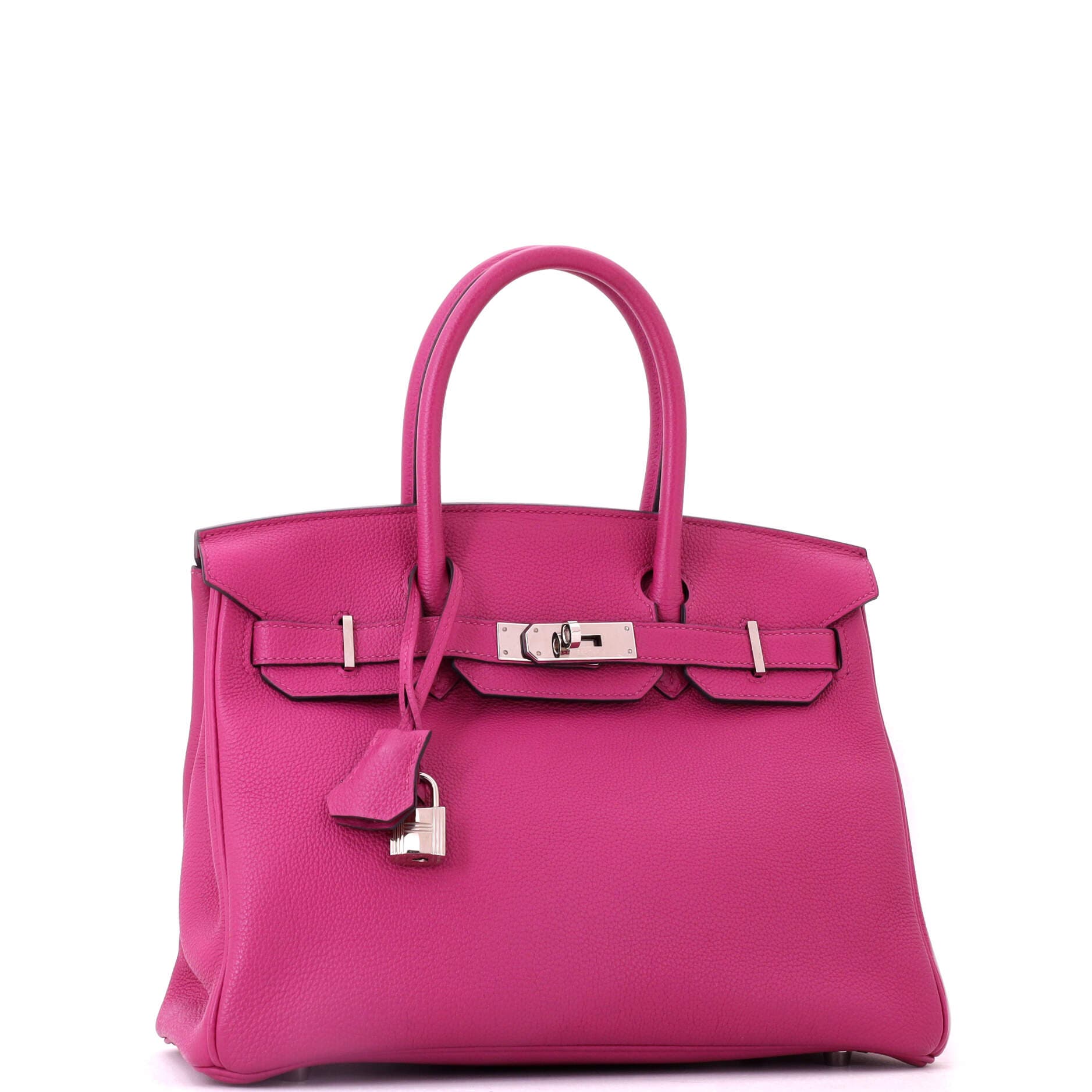 81034712 Birkin Handbag Pink Togo with Palladium Hardware 30, Alternate, color, 
