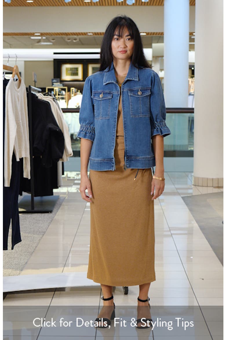 Short Sleeve Denim Jacket video