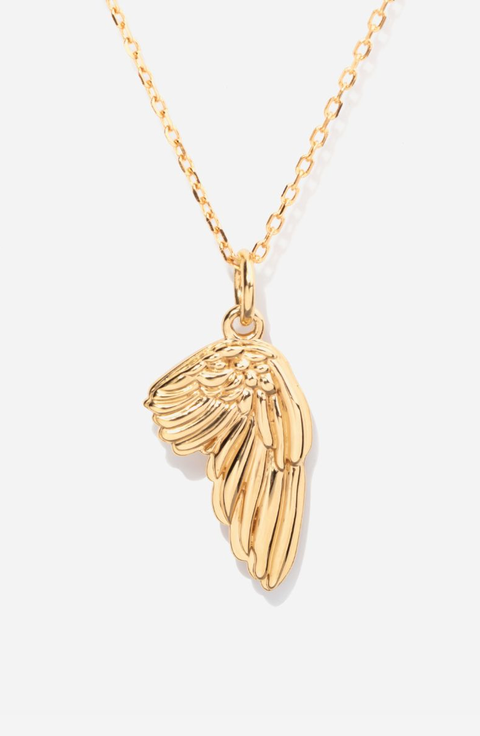 Angel Wing Charm Necklace