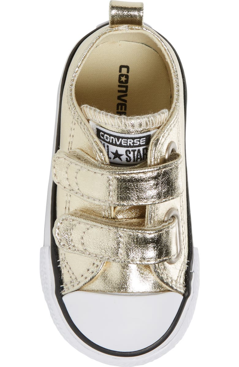 Converse Chuck Taylor<sup>®</sup> All Star<sup>®</sup> 2V Metallic Low-Top Sneaker, Alternate, color,