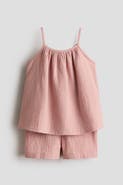H&M 2-piece Cotton Muslin Set