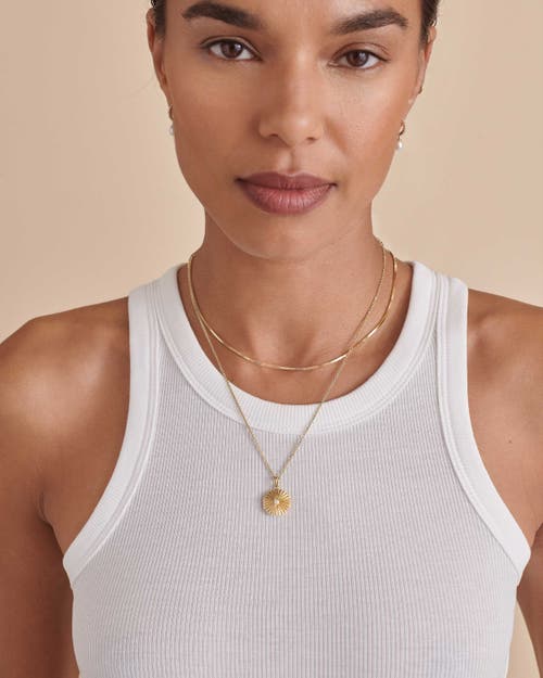 Edge Of Ember Radiant Pearl Locket Necklace In White