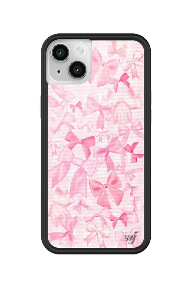 Bow Beau iPhone Case, Alternate, color, Pink