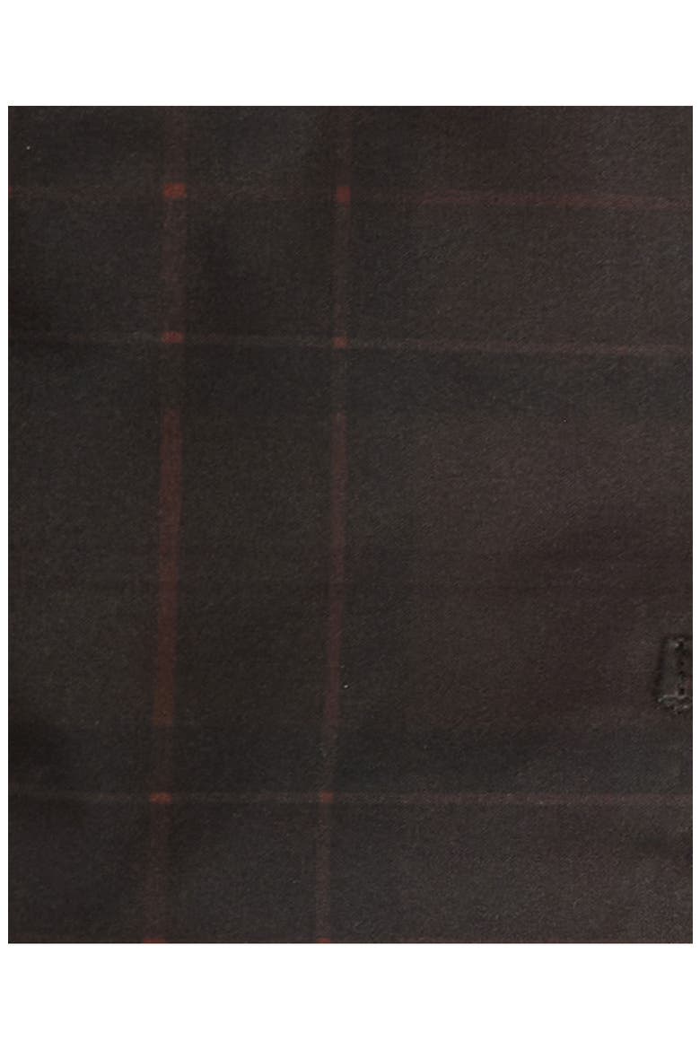 Waxed Cotton Dog Coat, Alternate, color, MUTED TARTAN