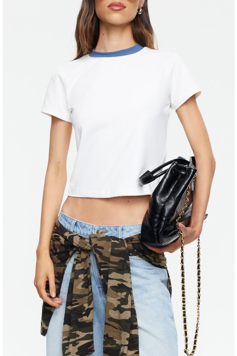 Clubhouse Ringer T-Shirt, Main, color, PORCELAIN