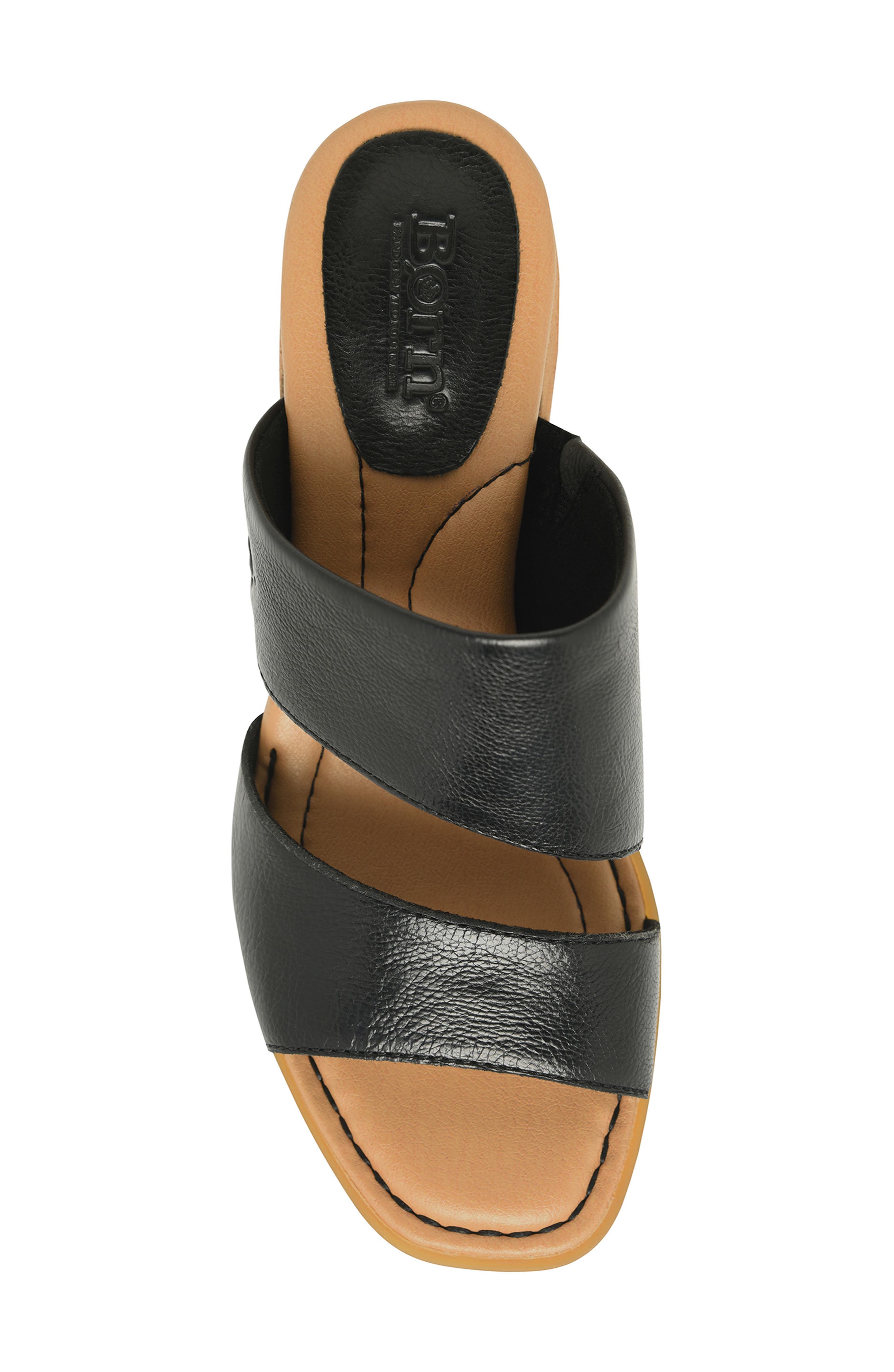 Shea Block Heel Sandal, Alternate, color, BLACK LEATHER