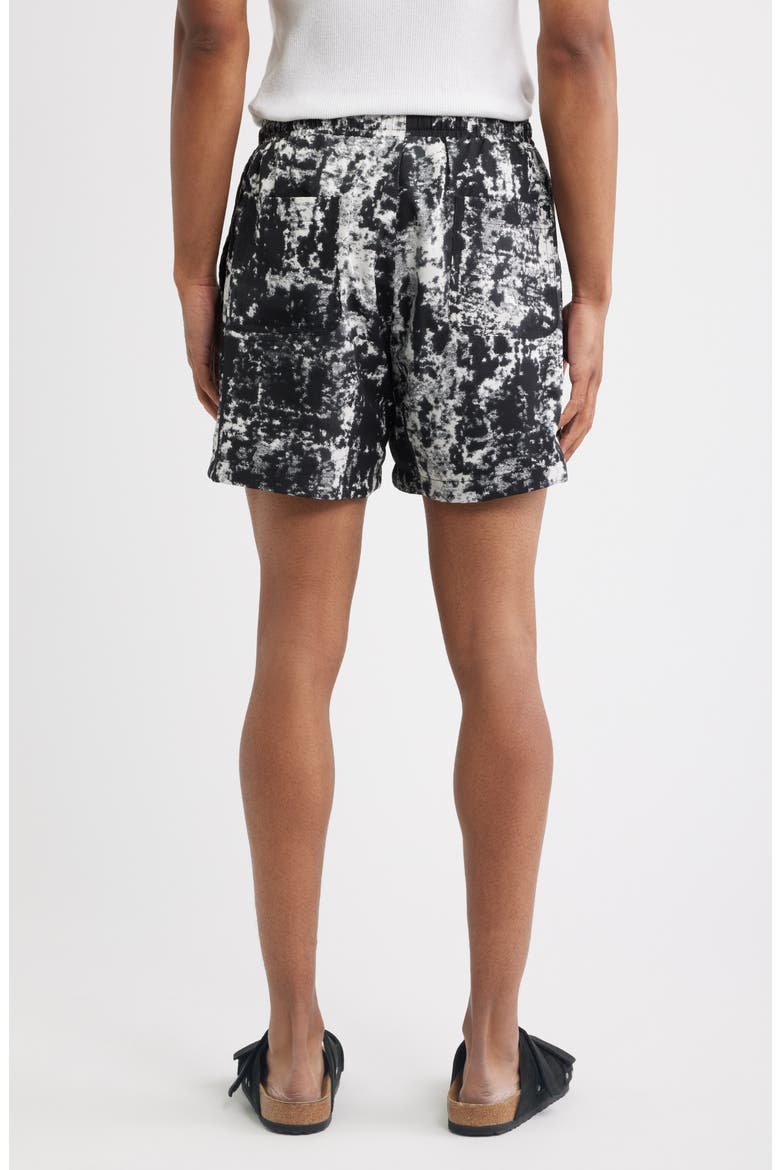 Jason Elastic Waist Shorts, Alternate, color, BLACK