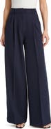 KOBI HALPERIN Side Stripe Stretch Twill Wide Leg Pants