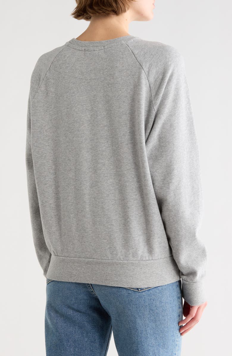 Junk Food Mickey Mouse Vintage Pullover Sweater, Alternate, color, Heather Grey