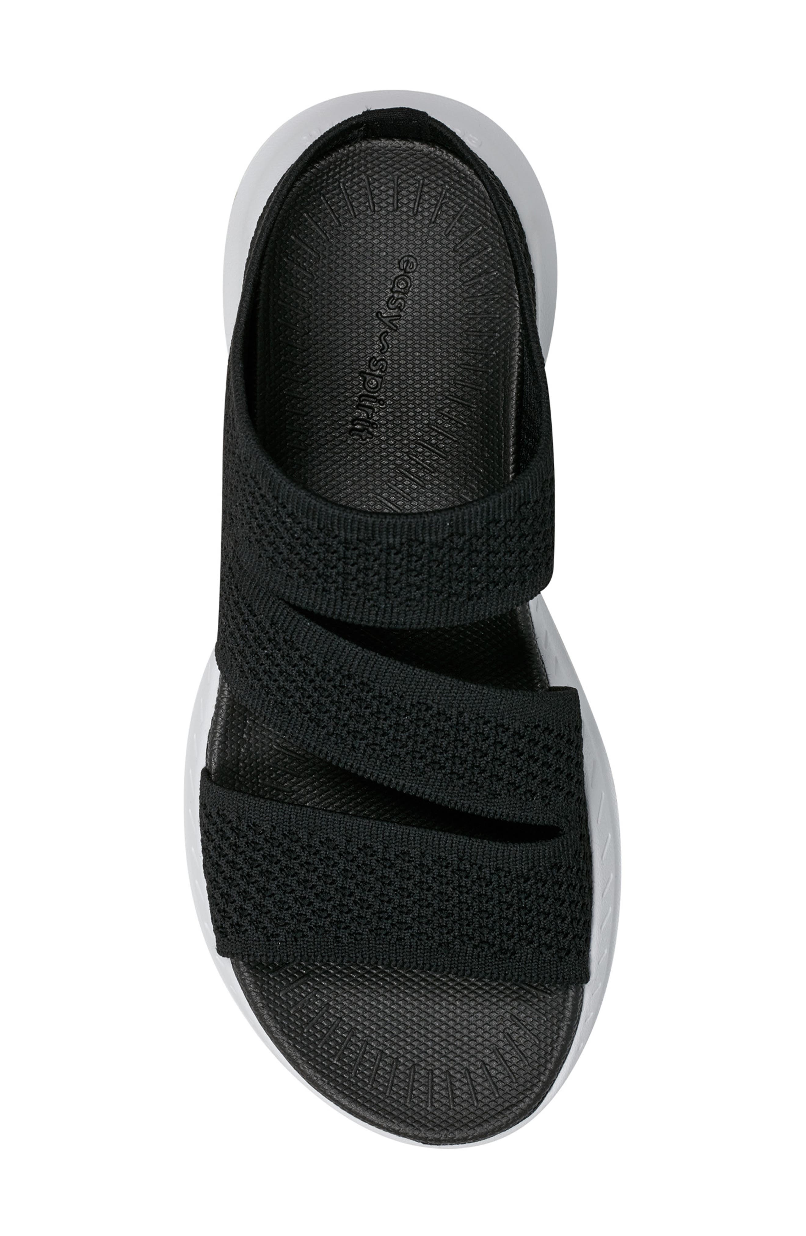 Easy Spirit Sedassian Sandal, Alternate, color, Black