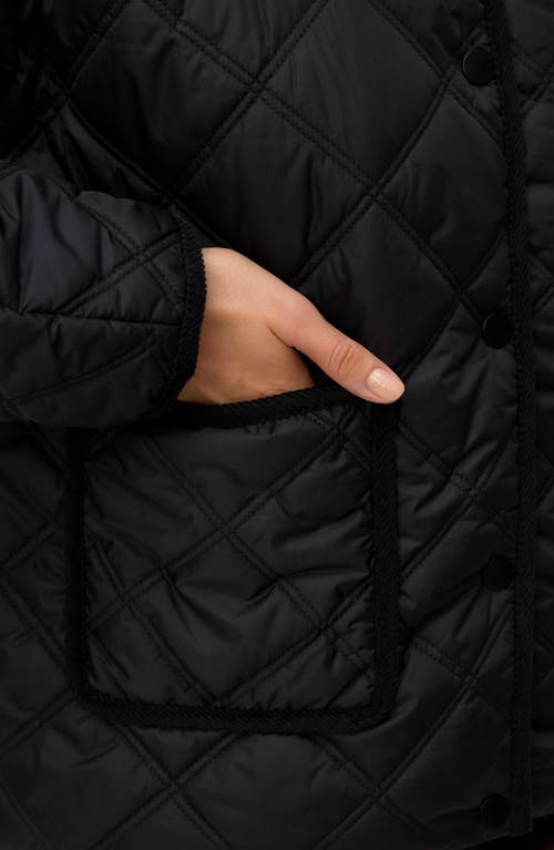 Vero Moda Minnesota Quilted Short Jacket In Black
