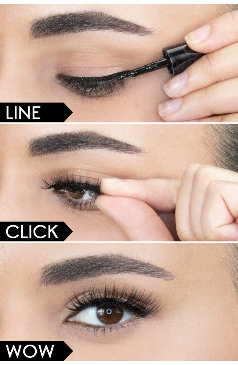 MIRENESSE Magnomatic 24-Hour Reusable Magnetic Eyeliner & Lash Kit - Classic Camilla, Alternate, color, 