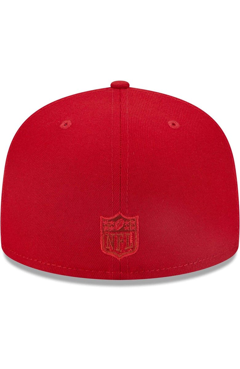 New Era Men's New Era Red Tampa Bay Buccaneers Monocamo 59FIFTY Fitted Hat, Alternate, color, Red